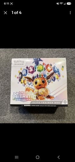 Pokémon Scarlet & Violet Prismatic Evolutions Elite Trainer Box