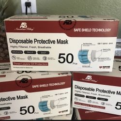 Face Masks 50 Pieces