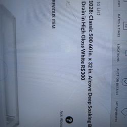 Classic 500 Delta 36inL By 36in.W Alcove Shower Pan Base With Center Drain In High Gloss White