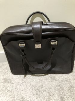 Bulgary Leather travel bag
