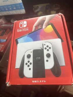 Nintendo Switch - OLED Model with White Joy-Con