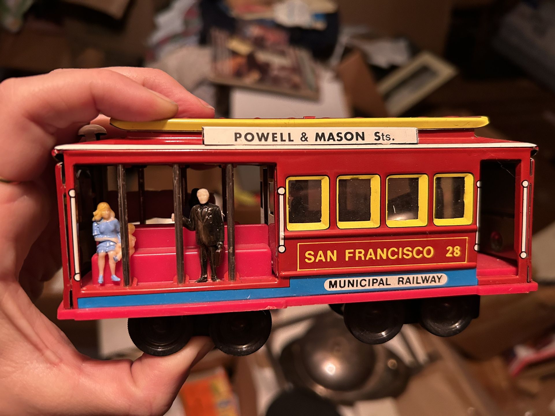 San Francisco Tramway Toy Car