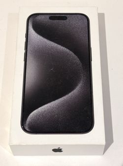 iphone 15 pro box only