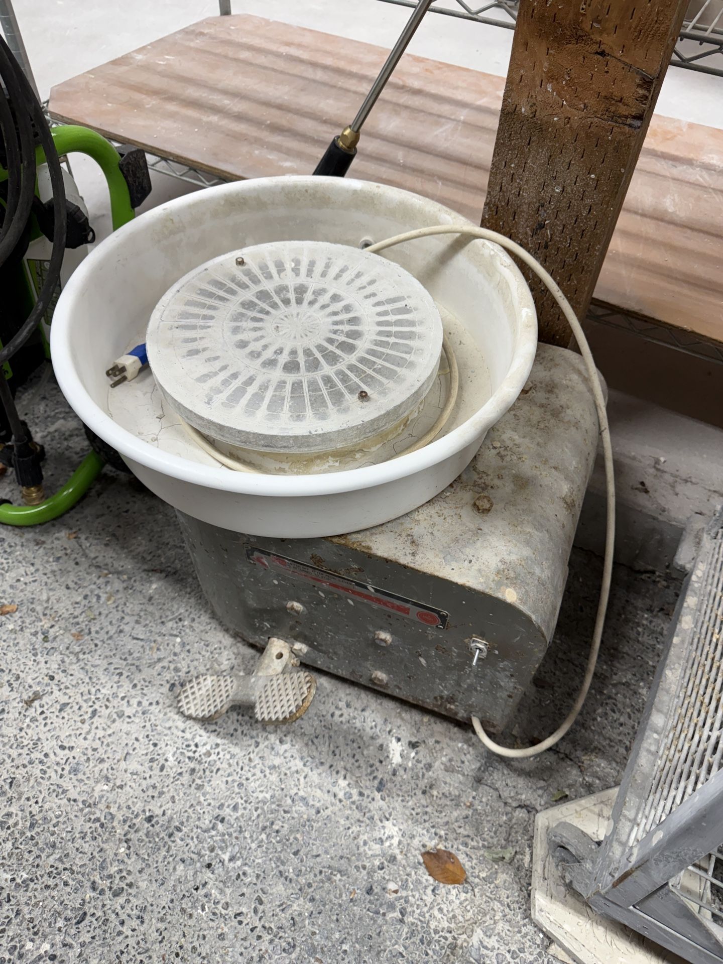 Old Shimpo Pottery Wheel