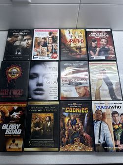 Lot of 12 random movies for sale