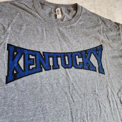 Show off your love for the University of Kentucky with this stylish gray T-shirt
