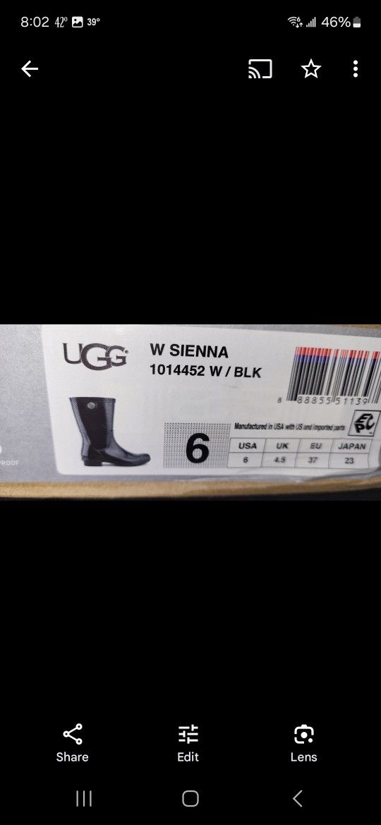 Uggs Women's Size 6 Boots