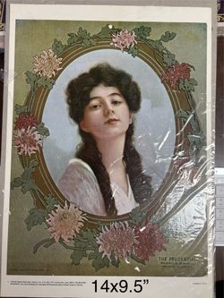 Vintage Print by Evelyn Nesbit Prudential Insurance Company of America