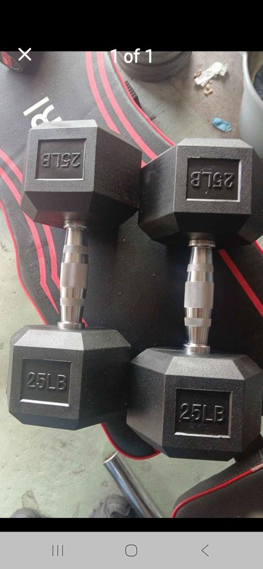 Weights Rubber 25 Set