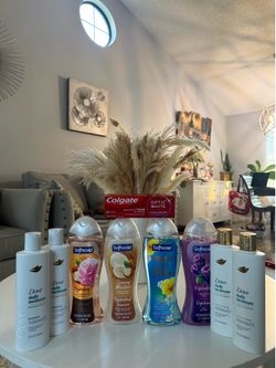 $30 Body wash bundle with Dove shampoo