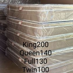 Mattresses King Queen Full Twin 