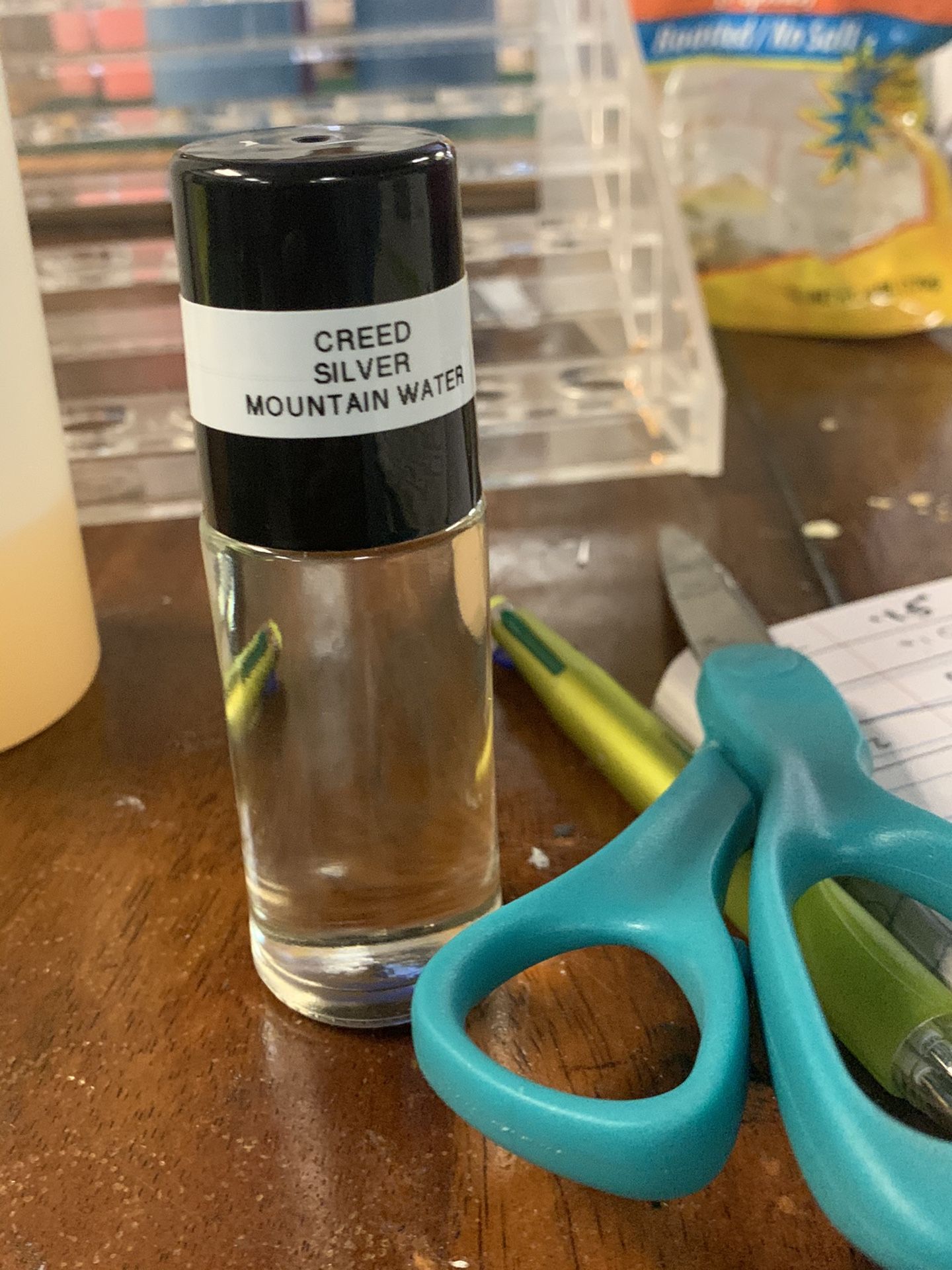 Creed Silver MOUNTAIN WATER body oil fragrances