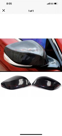 Carbon Fiber Mirror Caps for Q60