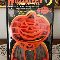 Vintage Jumbo Halloween Cookie Cutters