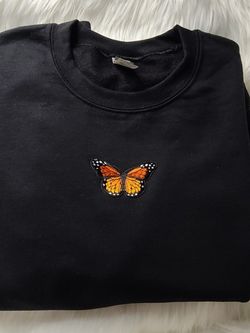 Butterfly Crewneck Sweater