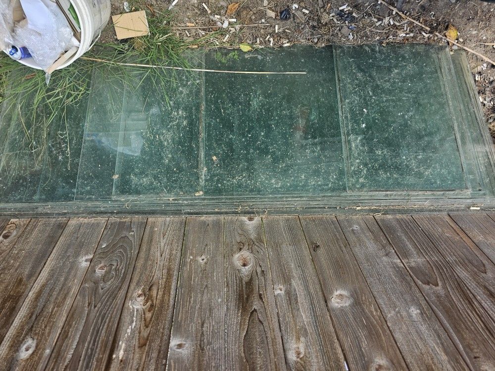 Glass! 1/4" Clear View Deck Railing Glass. $10 A Piece. Various Sizes