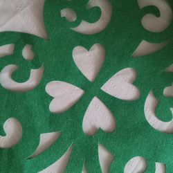 Large Felt St Patrick's Clover 