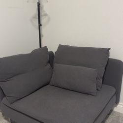 Sectional Gray Couch Seat