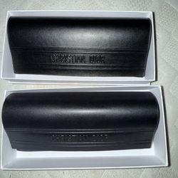  CHRISTIAN DIOR EYEGLASSES SUNGLASSES CASE, BOX, CLEANING CLOTH