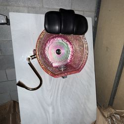 Pedicure station bolw  faucet  and components  incluided  all attached  to station