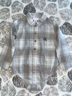 New Calvin Klein 24 months baby boy bodysuit
