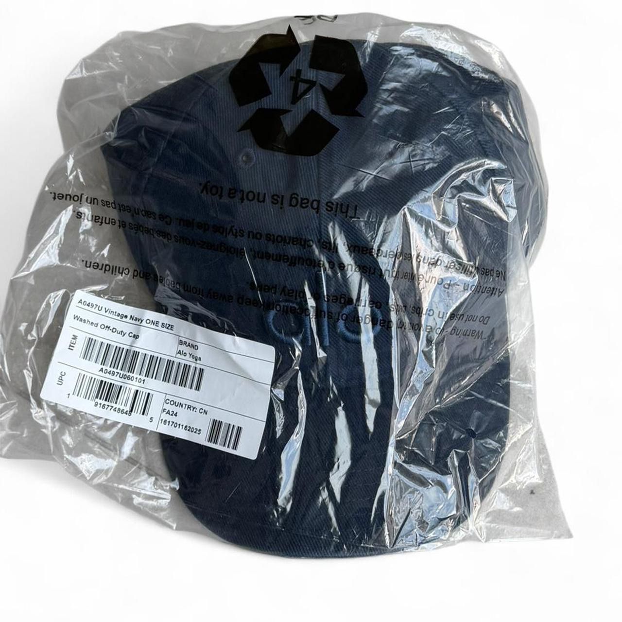 Alo Yoga Washed Off-Duty Cap in Vintage Navy