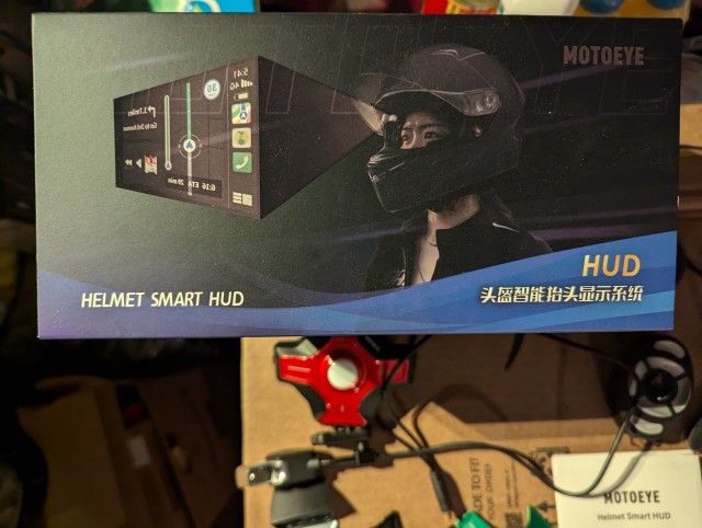 Motorcycle Helmet HUD Motoeye