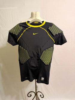 Mens Nike Pro Combat Padded Football Compression Shirt