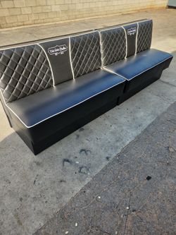 custom made booths for barbershop