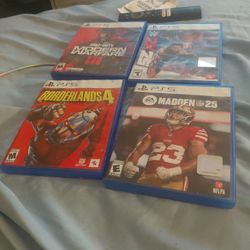 All Ps5 Used Games Going For 40$ For All Of Them 