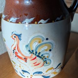 Hand painted Jug Country Kitchen Rooster