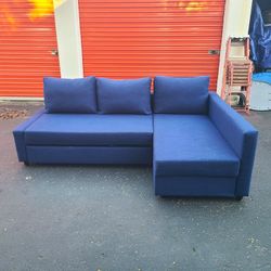 Blue Sectional Couch - Free Delivery