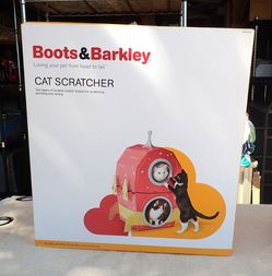 Spaceship Cat Scratcher Boots & Barkley NIB