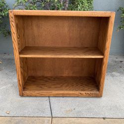 Bookcase Oak 31X30X12