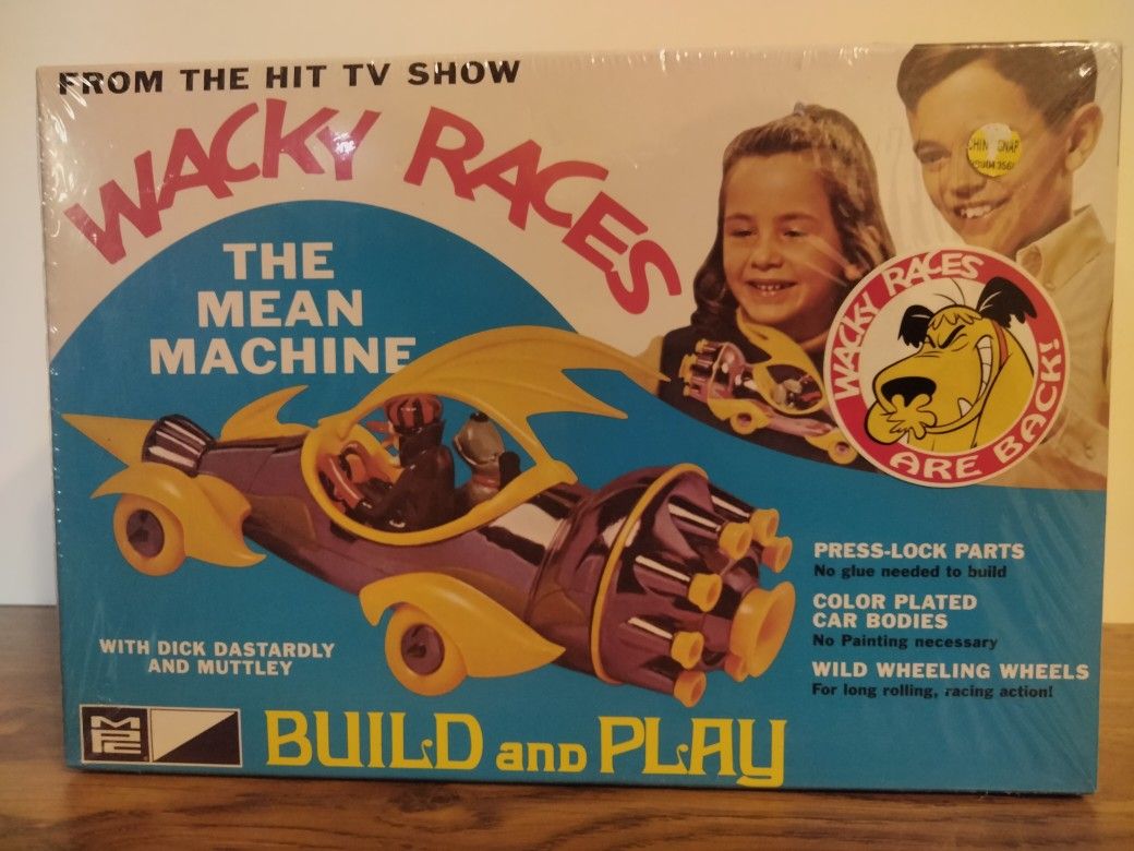 Wacky Races The Mean Machine Build And Play Model Car