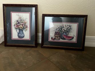 3 vintage painting