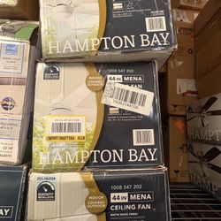 Mena 44 in. LED Indoor/Outdoor Matte White Ceiling Fan with Light Kit and Reversible Blades Included