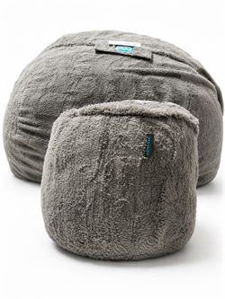 Lovesac Gray SuperSac Bundle