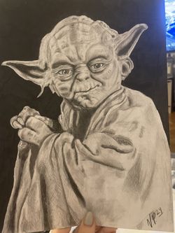 Yoda Portrait Art