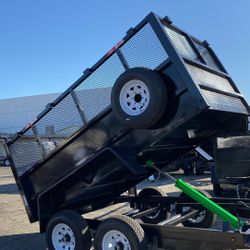 8x10x4 DUMP TRAILER