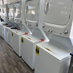 GE Unitized Spacemaker w/ Electric Dryer As Low As $999 w/ 1 Yr Warranty