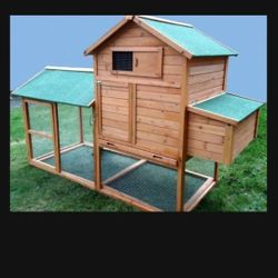 CHICKEN COOP - RABBIT BUNNY HUTCH 