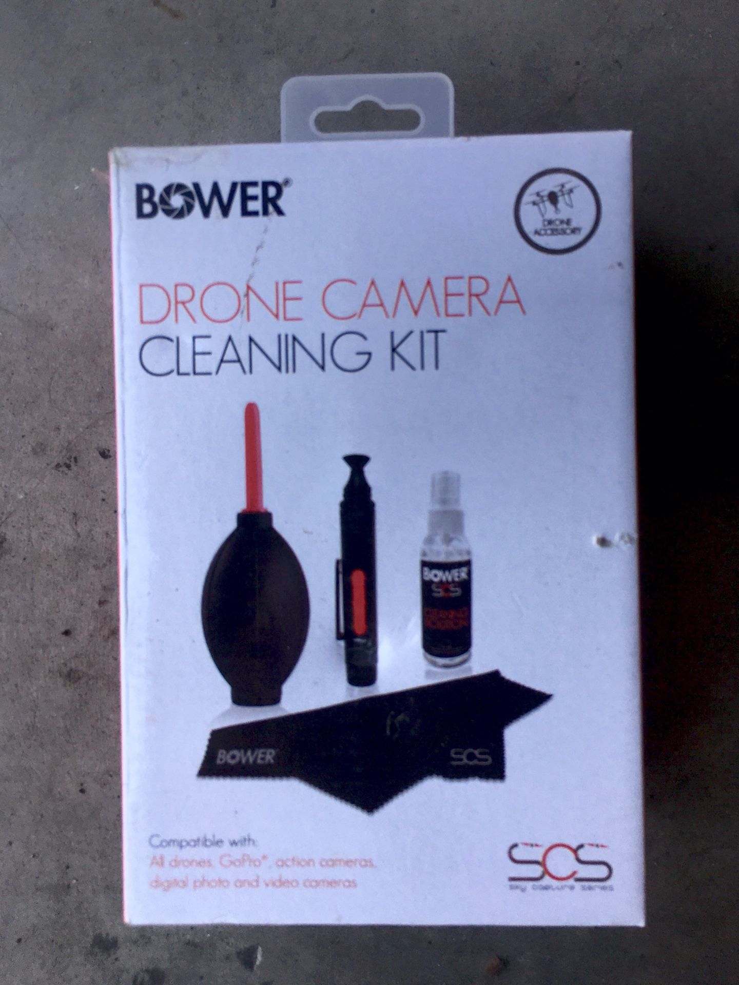 Drone camera cleaning kit