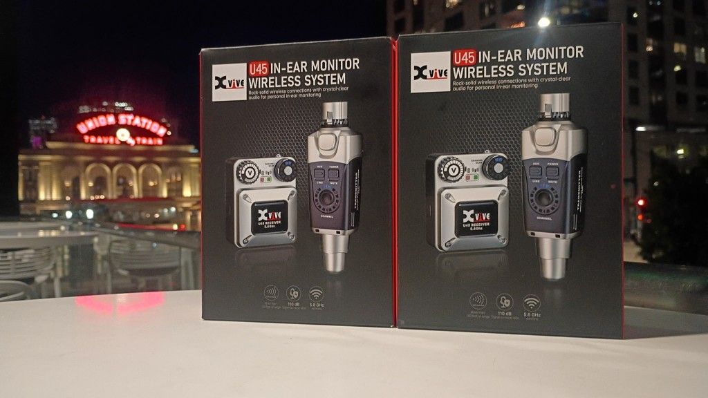 x 2 - Xvive U45 In-Ear Monitor Wireless Systems ($140 Each) Or ($225 For both)