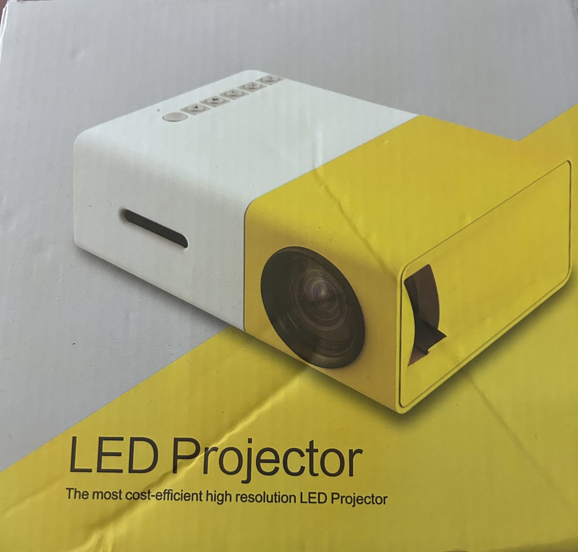 Led Pocket Projector Connects To Cell Phones And Tvs