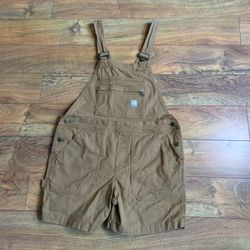 Carhartt Overalls shorts Womens M 8-10