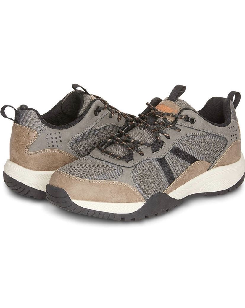 Khombu Men's Hiking Boots (Cayenne 2) Water Resistant Shoes with Laces, size 10M
