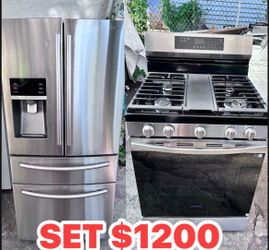 SET DE REFRIGERADOR Y ESTUFA EN PERFECTA CON DICIONES