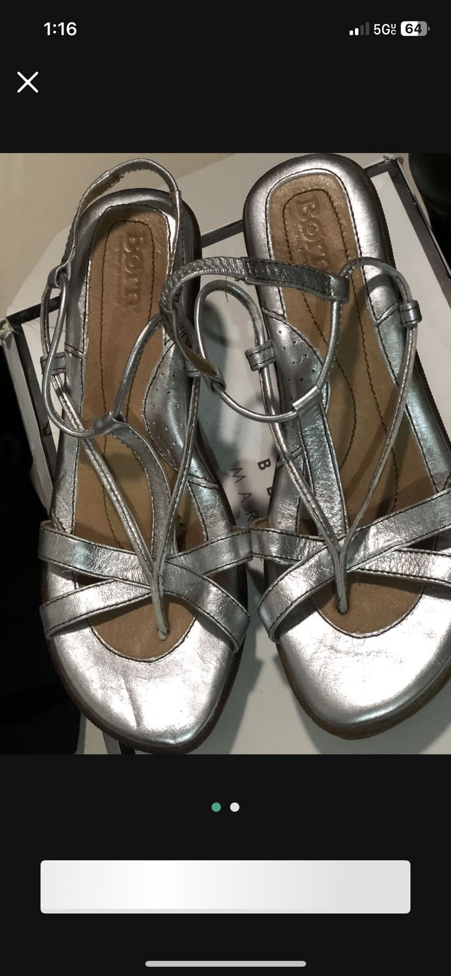 Woman Sandals Born / Size 7