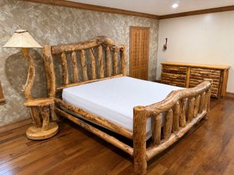 Rustic bedroom set